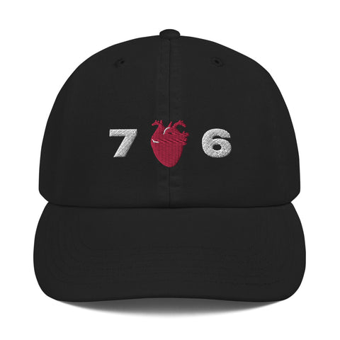 Blk Love From The 706 Champion Dad Cap