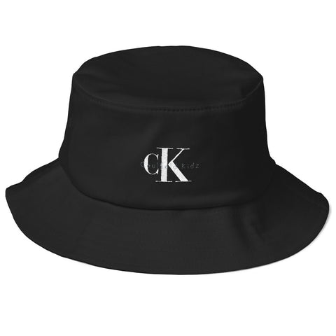 Blk CK Old School Bucket Hat